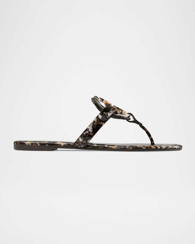 Miller Speckled Logo Thong Sandals